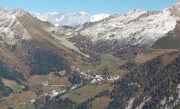 37 Foppolo, alle spalle del Passo Dordona spunta il gruppo del Bernina...
